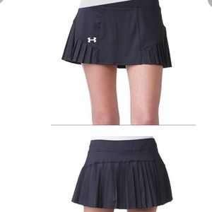 Under Armour Black Pleated Tennis Skirt
